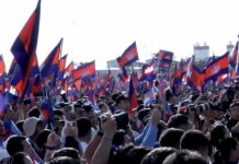 Cambodge litige frontalier avec la Thaïlande manifestation de soutien