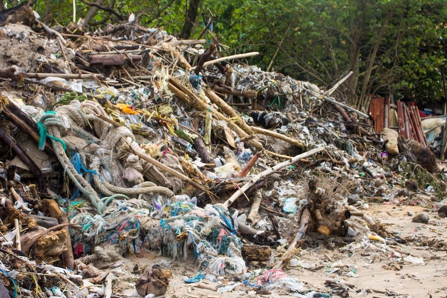 pollution Bali