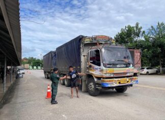 transport fruits thaïlandais au Cambodge