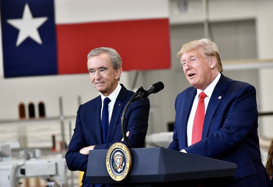 Arnault et Trump