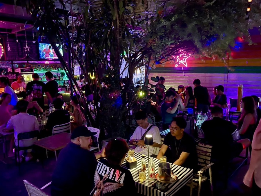 Bar à Bangkok
