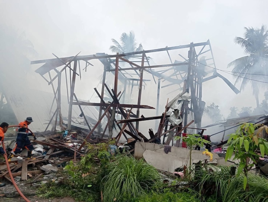 Bombardements Surin