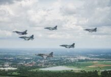 THAÏLANDE – CAMBODGE : Des F-16 thaïlandais frappent un nouveau casino F16 armée Thaïlande