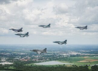 F16 armée Thaïlande