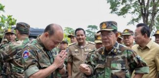 Cambodge Hun Sen militaire