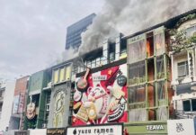 Incendie Siam square