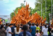 Korat festival bougies