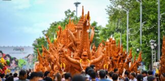 Korat festival bougies
