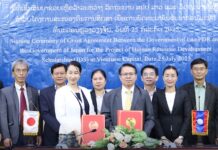 Laos Japon aide