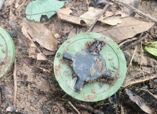 Mines frontière Cambodge Thaïlande
