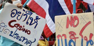Non au casino en Thaïlande
