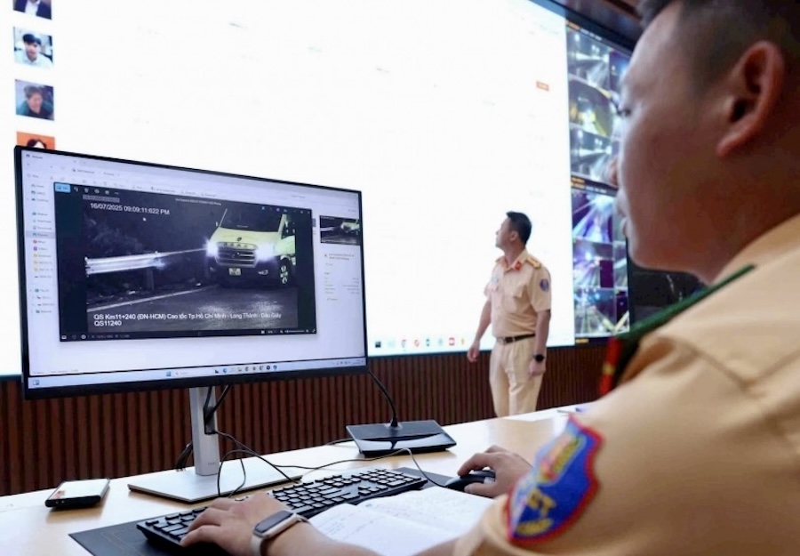 Police routière Vietnam