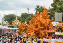 Ubon procession du carême