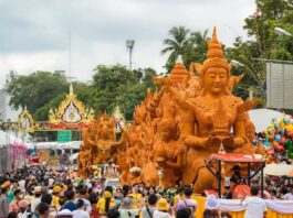 Ubon procession du carême