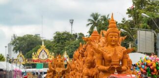 Ubon procession du carême