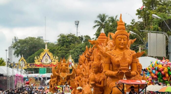 Ubon procession du carême