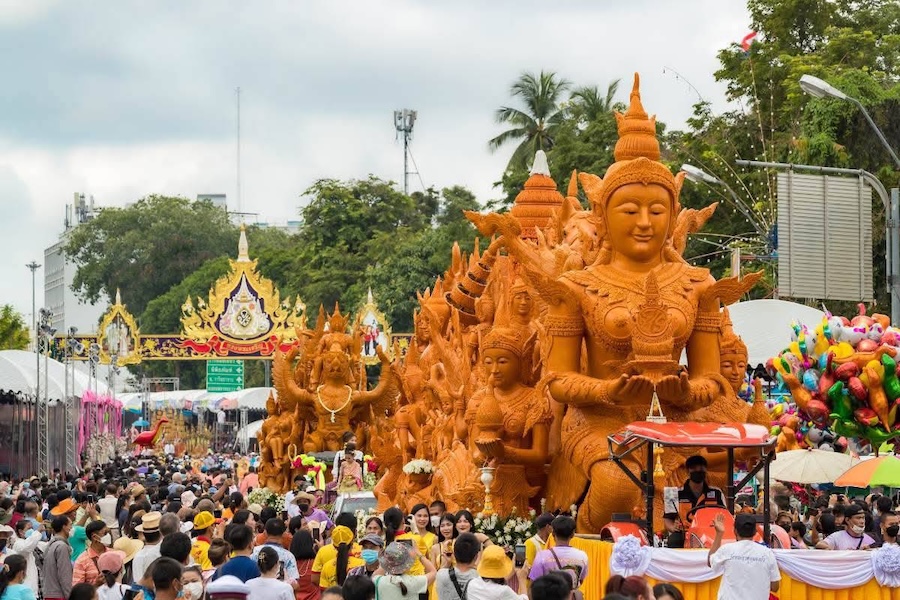 Ubon procession du carême