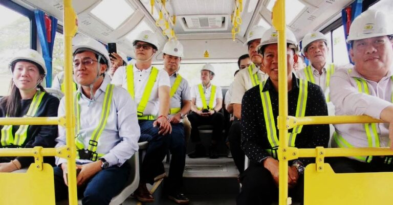 LAOS – INFRASTRUCTURE : Le projet de bus express à Vientiane est achevé à plus de 80 %