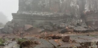 Preah Vihear dégâts