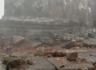 Preah Vihear dégâts