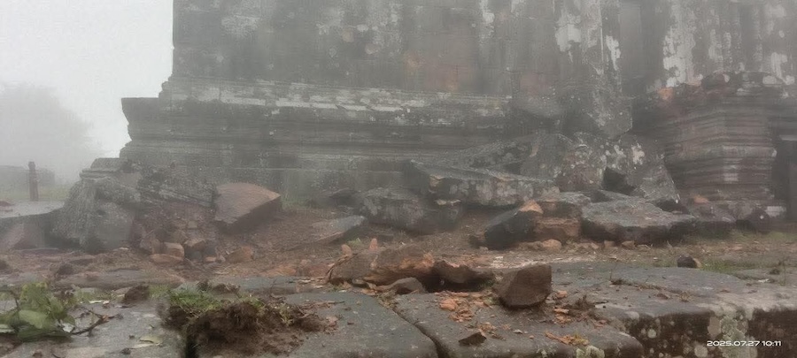 Preah Vihear dégâts