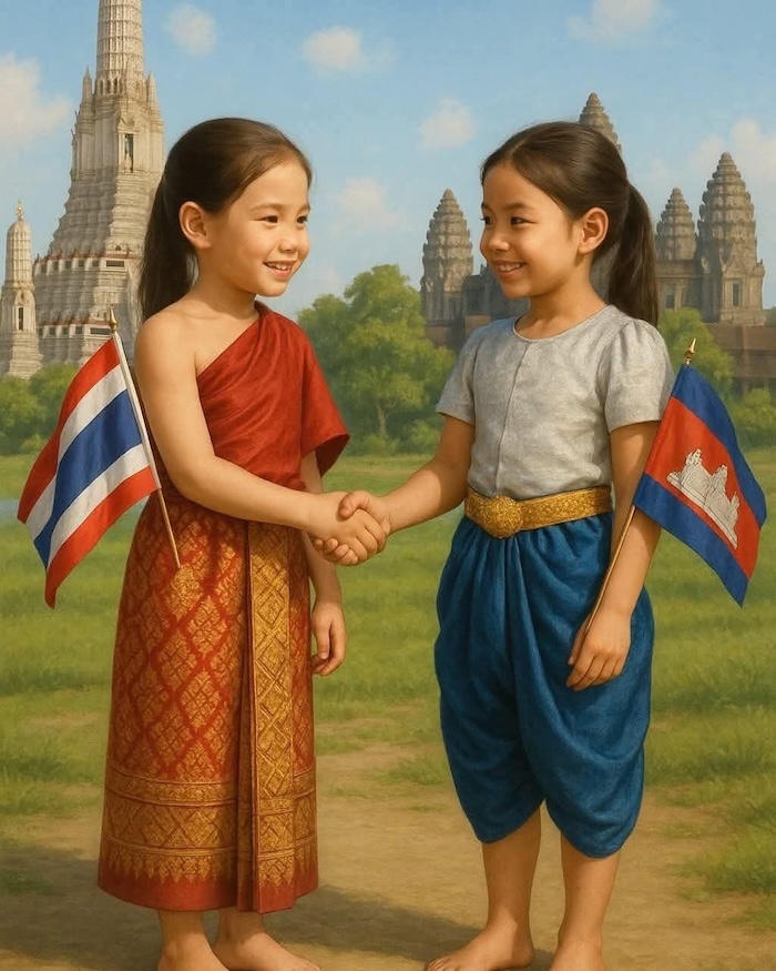 réconciliation Thaïlande Cambodge IA