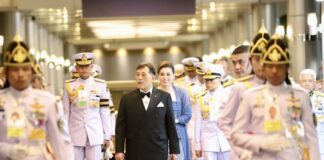 roi et reine de Thaïlande