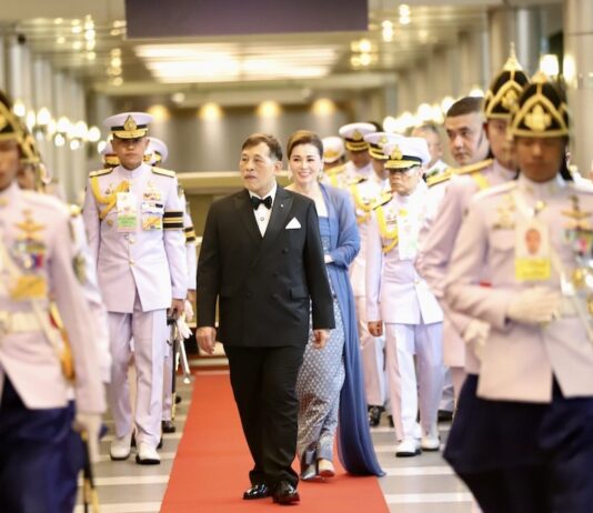 roi et reine de Thaïlande