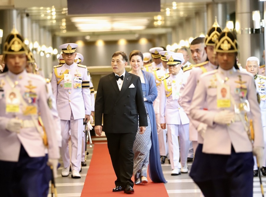 roi et reine de Thaïlande