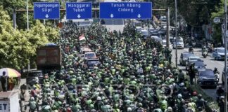 Affan Kurniawan manifestation Jakarta