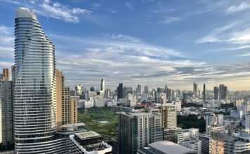 Bangkok vue panoramique