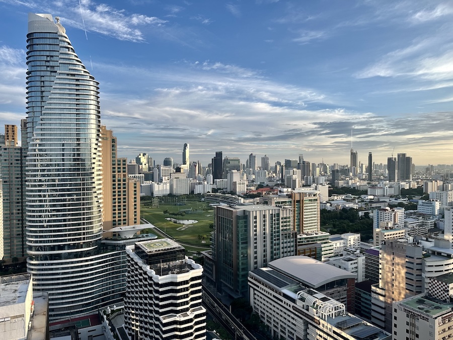 Bangkok vue panoramique