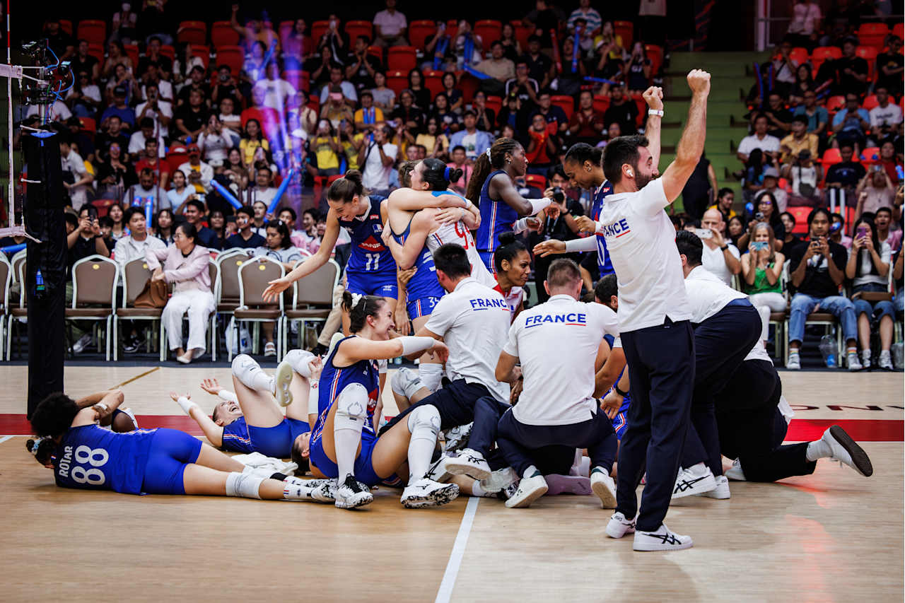France volleyball Thaïlande