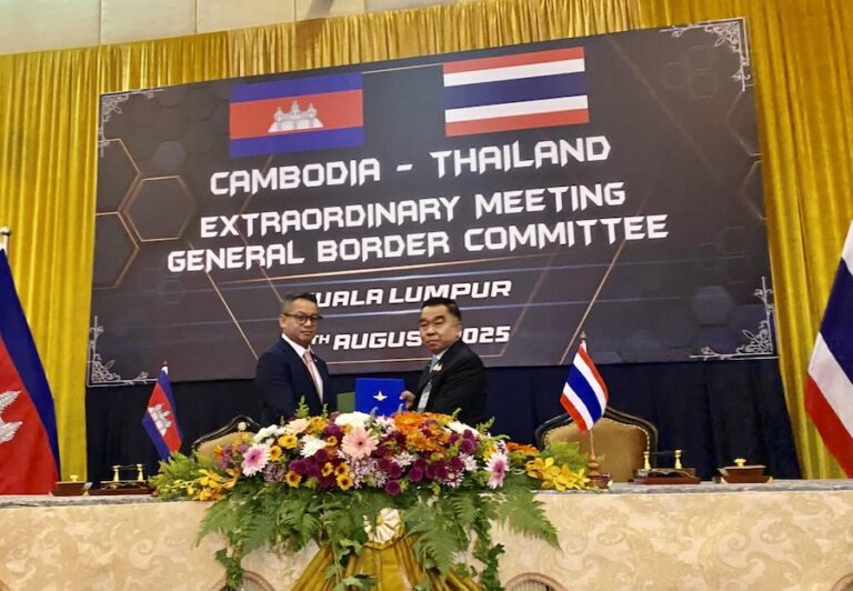 CAMBODGE – CONFLIT : Vu de Phnom Penh, l’attente d’une paix durable