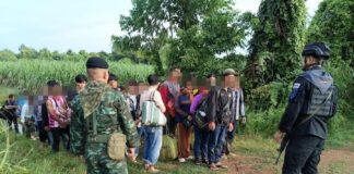 Migrants cambodgiens