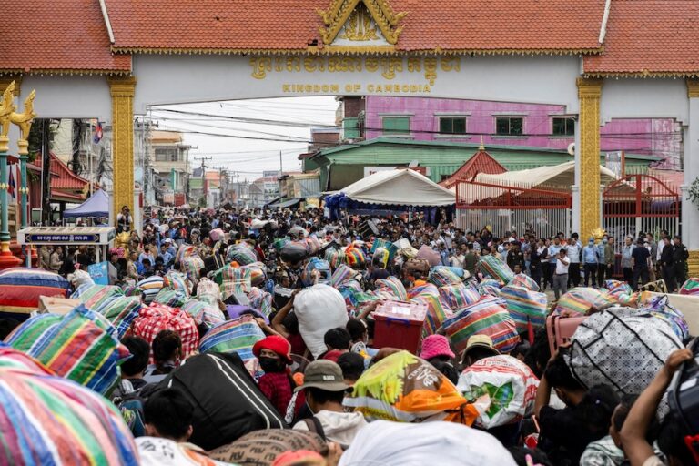 THAÏLANDE – CAMBODGE : Qui paie le prix du conflit ? Les travailleurs