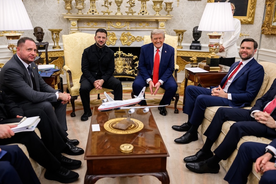 Trump et Zelensky