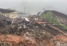 dépression Kajiki nord Thaïlande