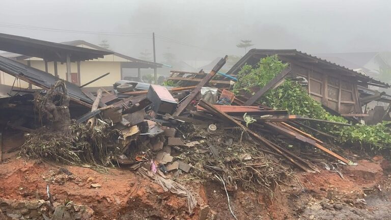 THAÏLANDE – MÉTÉO : Un glissement de terrain fait deux morts alors que la tempête Kajiki s’abat sur le nord