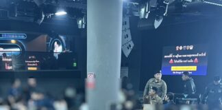 Descente de police dans un club