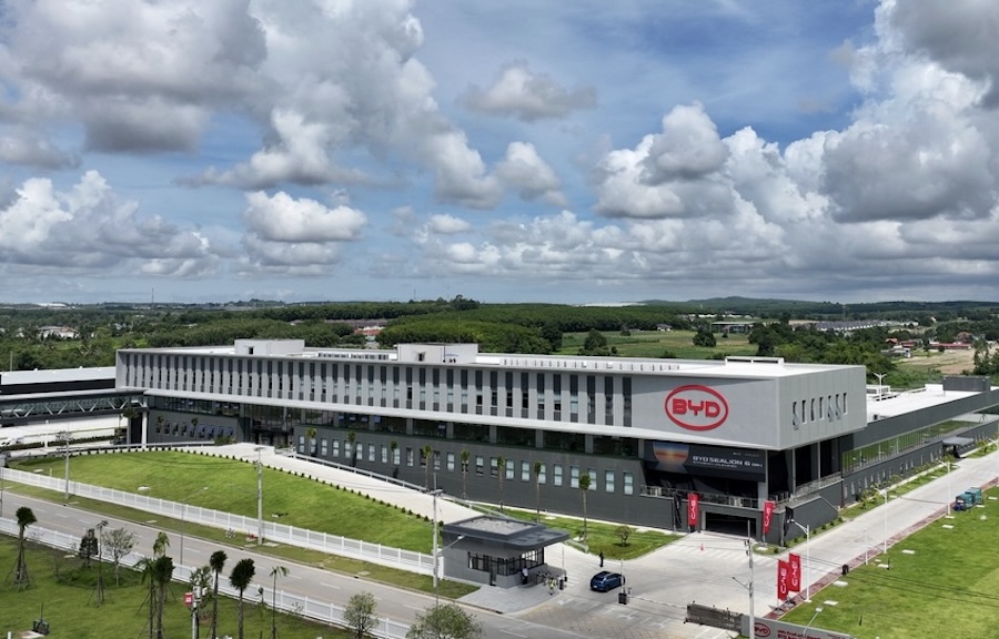Usine BYD Rayong