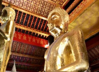 LAOS – TOURISME : Les arrivées de touristes ont augmenté de 15 % au cours des huit premiers mois de 2025 Luang Prabang - temple