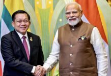 Modi - Min Aung Hlaing