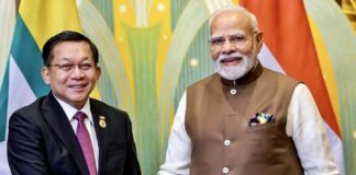 Modi - Min Aung Hlaing