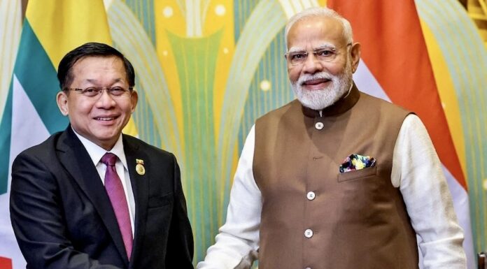 Modi - Min Aung Hlaing