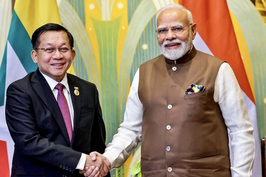 Modi - Min Aung Hlaing