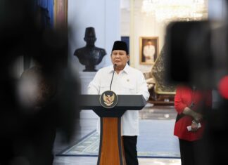 INDONÉSIE – POLITIQUE : Le président Prabowo le dos au mur face aux émeutes de Jakarta Prabowo Subianto déclaration émeute