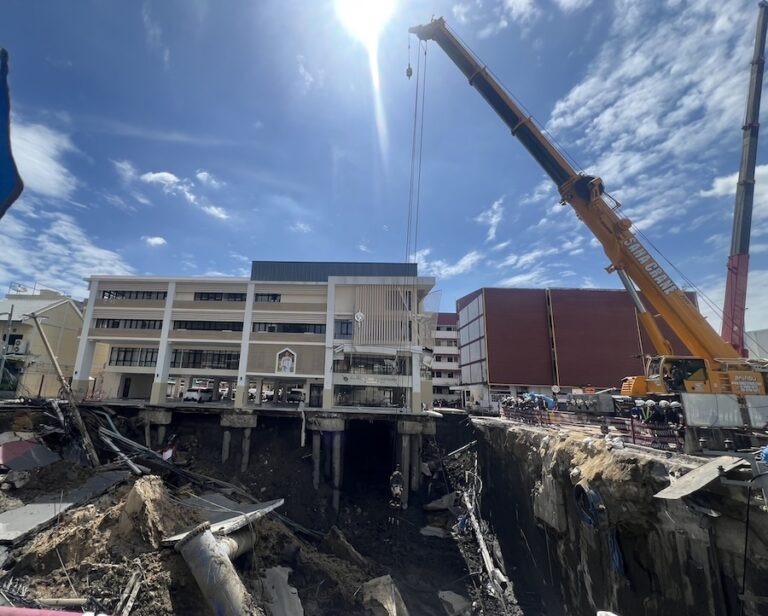 THAÏLANDE – TRANSPORTS : La ligne violette sud du métro de Bangkok franchit le cap des 60 % de travaux achevés