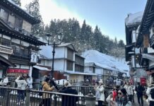 Touristes au Japon