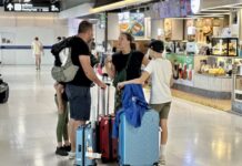 Touristes européens Suvarnabhumi